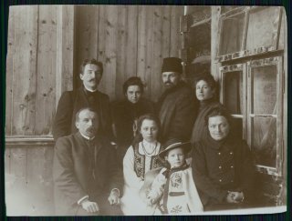 Oktawia i Stefan Żeromscy z przyjaciółmi w Zakopanem [1905]
